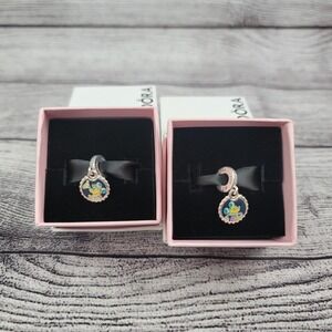 Disney Destination D23 2025 Pandora Mickey & Minnie Mouse Charm Set LE Exclusive